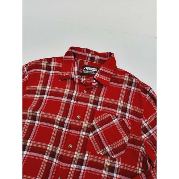 Mountain Khakis Men's Flannel Shirt Button Up Plaid Sz M Classic Fit Long Sleeve - Picture 2 of 9